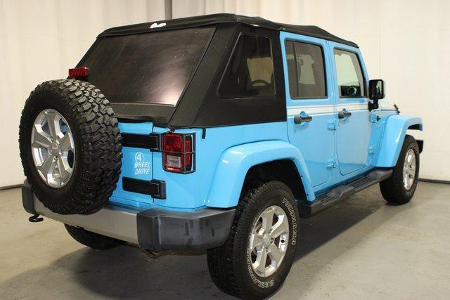 used 2017 Jeep Wrangler Unlimited car, priced at $22,306