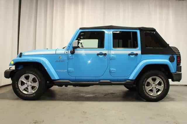 used 2017 Jeep Wrangler Unlimited car, priced at $22,306