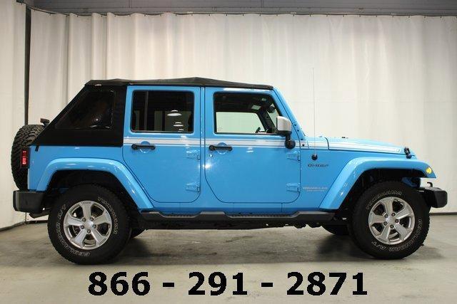 used 2017 Jeep Wrangler Unlimited car, priced at $22,306