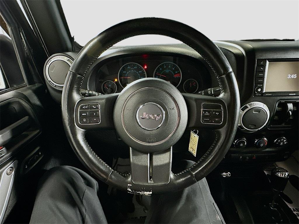 used 2012 Jeep Wrangler Unlimited car, priced at $22,850
