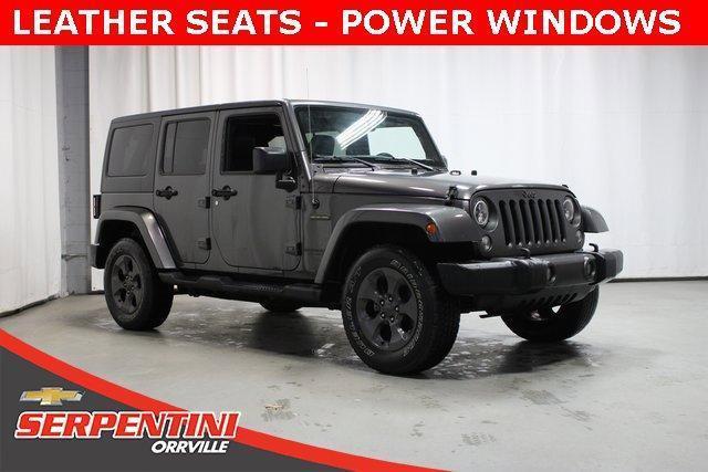 used 2017 Jeep Wrangler Unlimited car, priced at $19,495