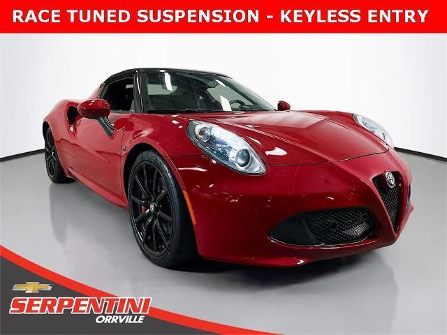 used 2015 Alfa Romeo 4C Spider car, priced at $46,495