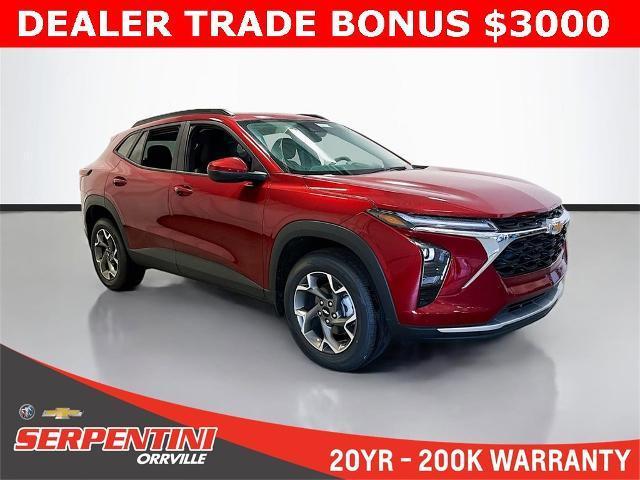 new 2025 Chevrolet Trax car, priced at $20,590