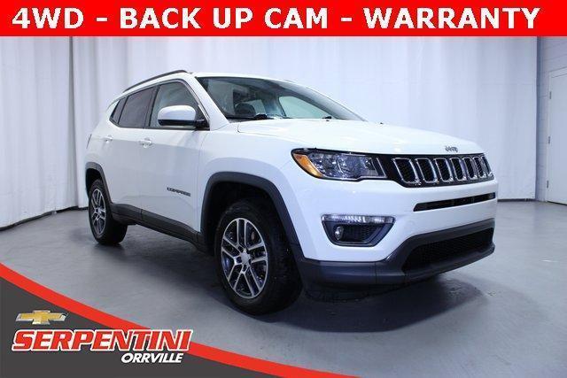 used 2017 Jeep Compass car, priced at $13,135