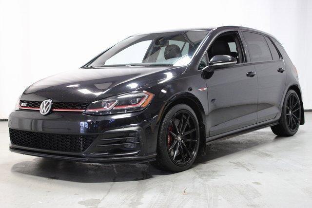 used 2018 Volkswagen Golf GTI car, priced at $17,495