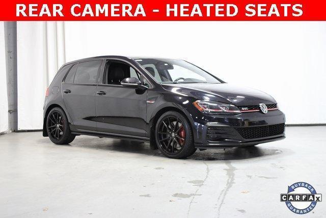 used 2018 Volkswagen Golf GTI car, priced at $17,495