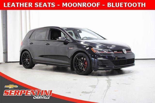 used 2018 Volkswagen Golf GTI car, priced at $17,495