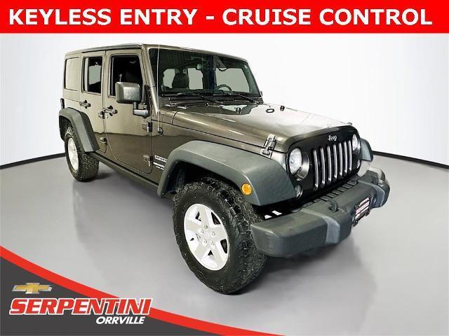 used 2014 Jeep Wrangler Unlimited car, priced at $14,495