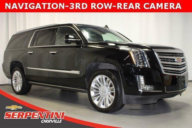 used 2017 Cadillac Escalade ESV car, priced at $34,595