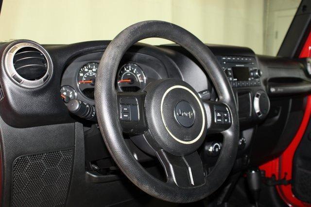 used 2015 Jeep Wrangler Unlimited car, priced at $16,495