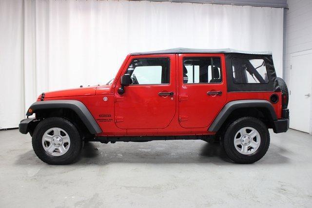 used 2015 Jeep Wrangler Unlimited car, priced at $16,458