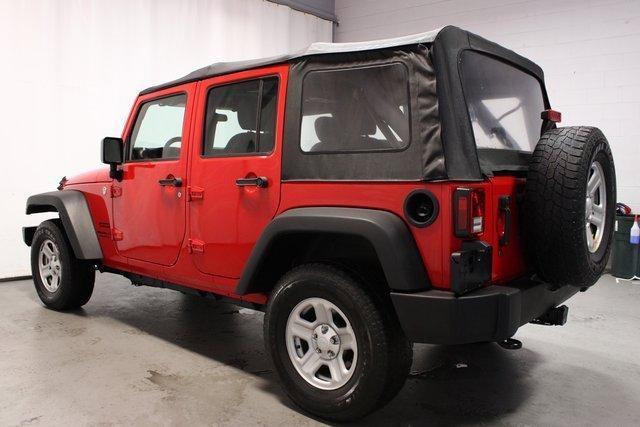 used 2015 Jeep Wrangler Unlimited car, priced at $16,458