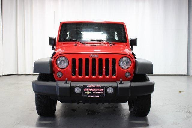 used 2015 Jeep Wrangler Unlimited car, priced at $16,458