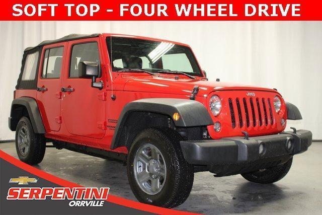 used 2015 Jeep Wrangler Unlimited car, priced at $16,495