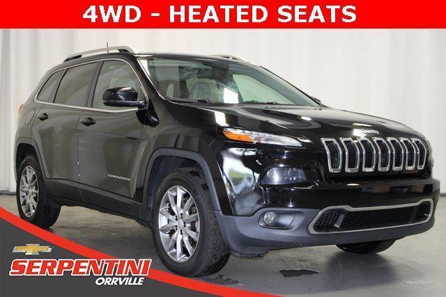 used 2018 Jeep Cherokee car, priced at $15,226