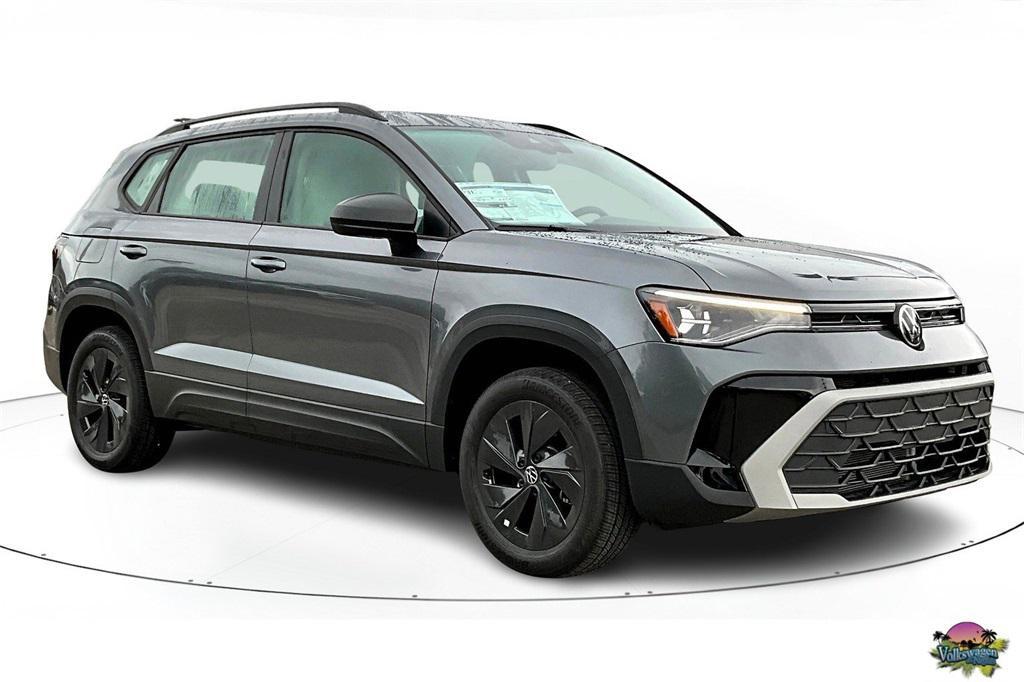 new 2025 Volkswagen Taos car, priced at $25,554