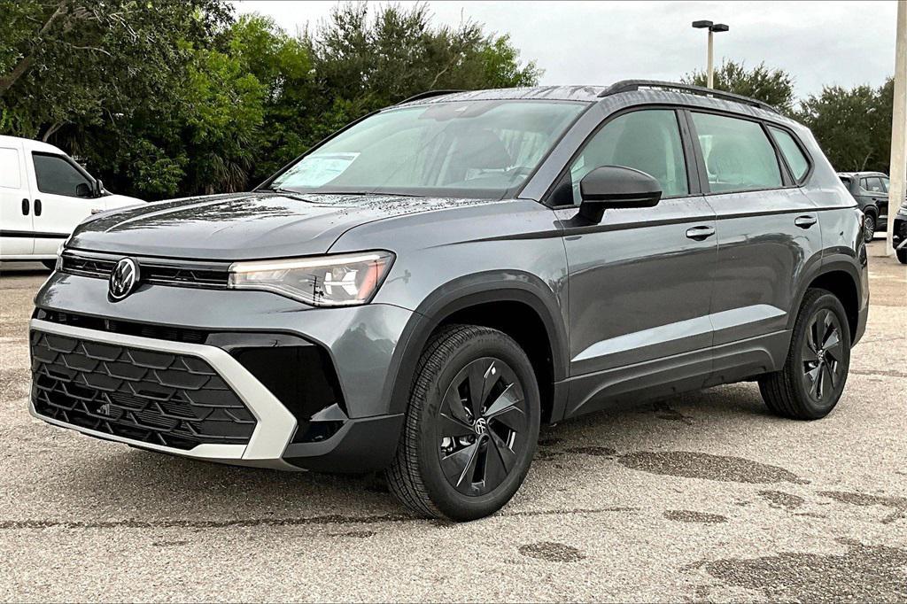 new 2025 Volkswagen Taos car, priced at $25,554