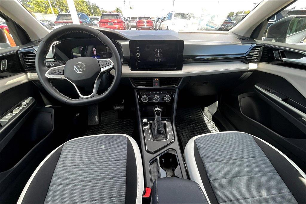 new 2025 Volkswagen Taos car, priced at $25,984