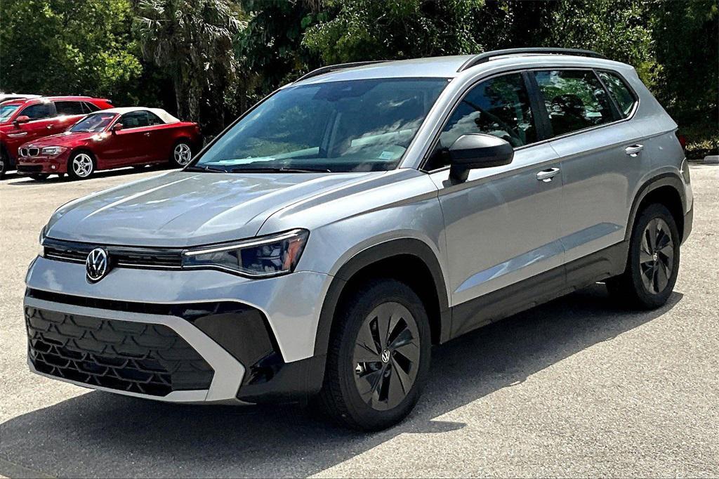 new 2025 Volkswagen Taos car, priced at $25,984