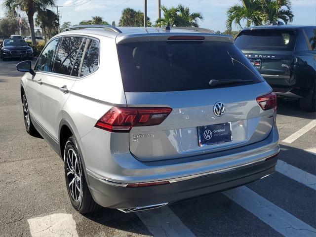 used 2021 Volkswagen Tiguan car, priced at $19,942