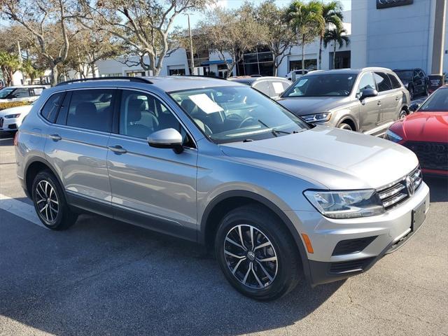 used 2021 Volkswagen Tiguan car, priced at $19,942