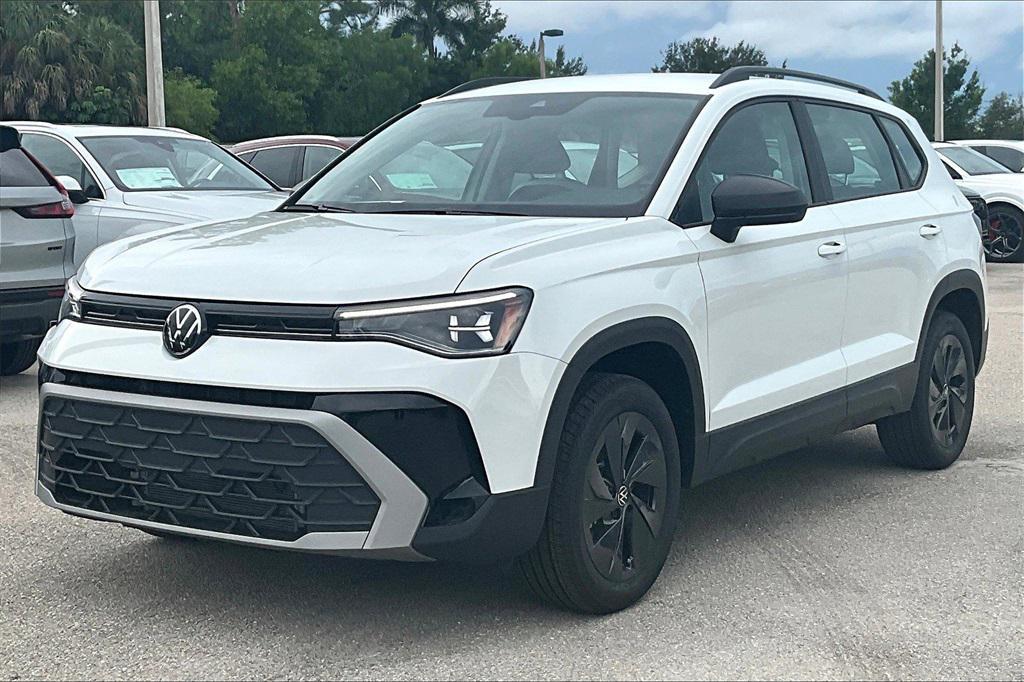 new 2025 Volkswagen Taos car, priced at $26,153