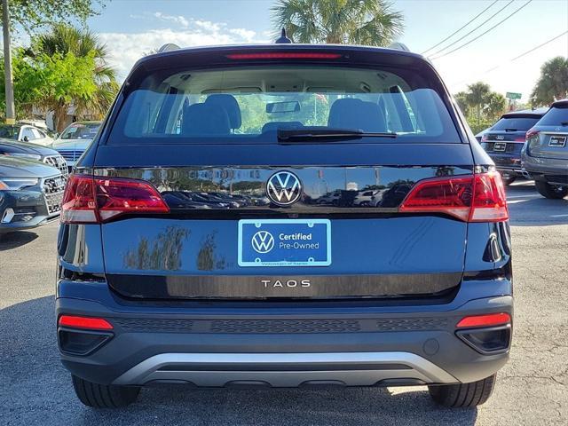 used 2022 Volkswagen Taos car, priced at $16,450