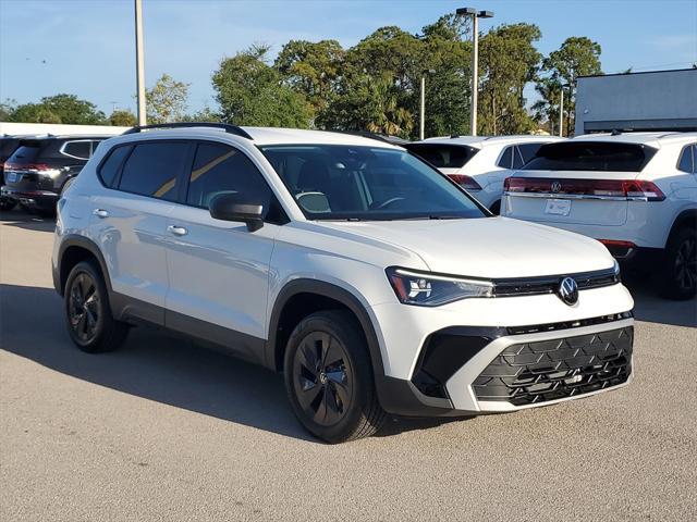 new 2025 Volkswagen Taos car, priced at $24,620