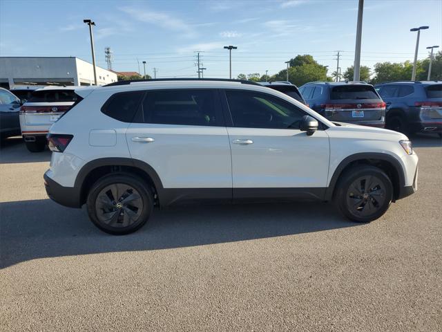 new 2025 Volkswagen Taos car, priced at $24,620