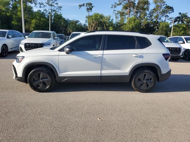 new 2025 Volkswagen Taos car, priced at $24,620
