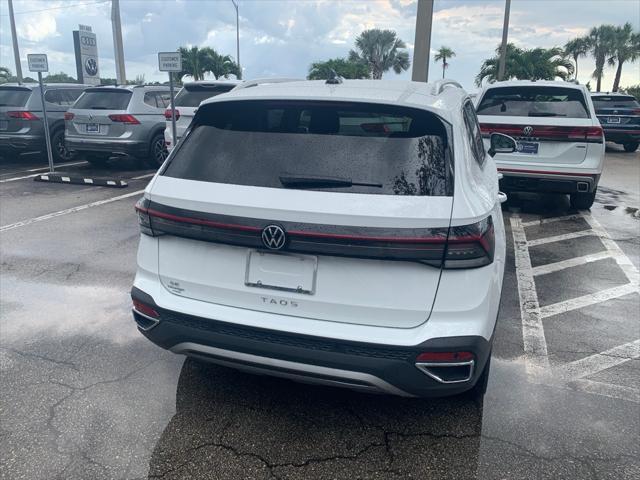 used 2025 Volkswagen Taos car, priced at $27,650