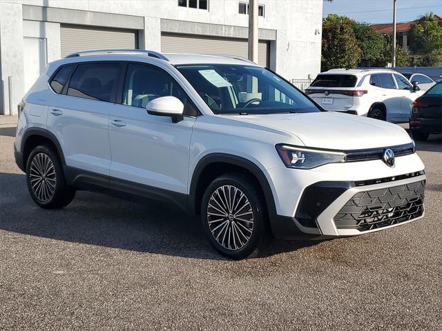 used 2025 Volkswagen Taos car, priced at $27,650