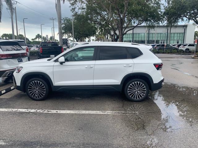 used 2025 Volkswagen Taos car, priced at $27,650