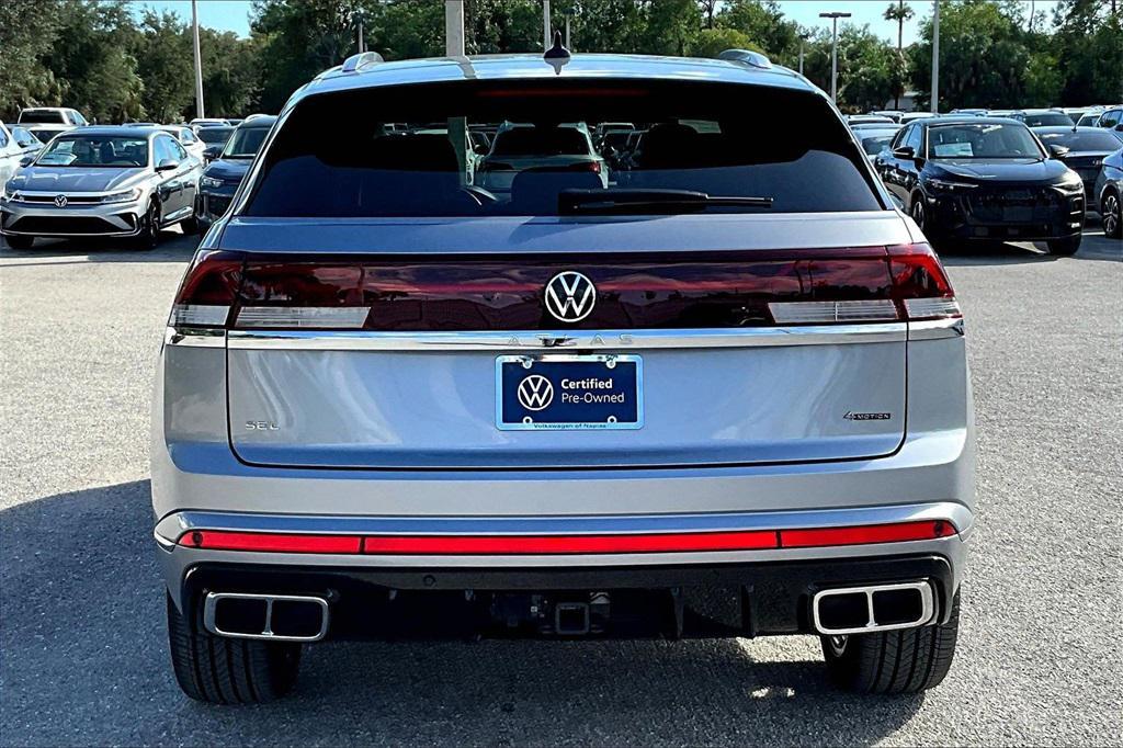 used 2024 Volkswagen Atlas Cross Sport car, priced at $40,425