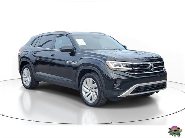 used 2021 Volkswagen Atlas Cross Sport car, priced at $26,362