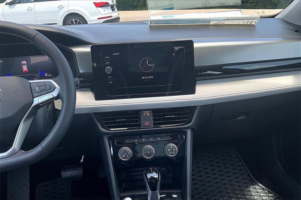 new 2025 Volkswagen Taos car, priced at $26,978