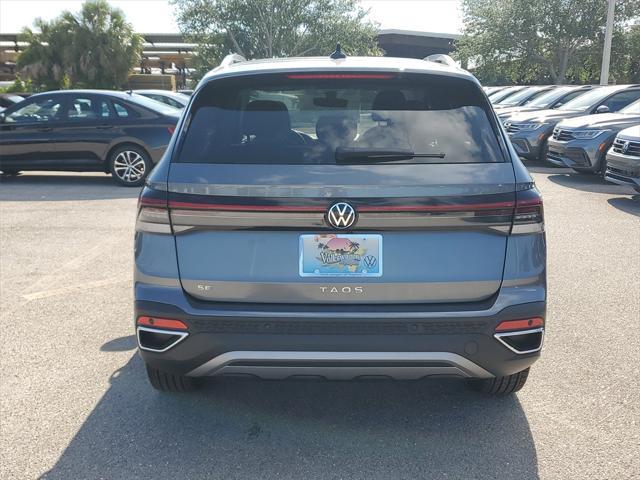new 2025 Volkswagen Taos car, priced at $28,823