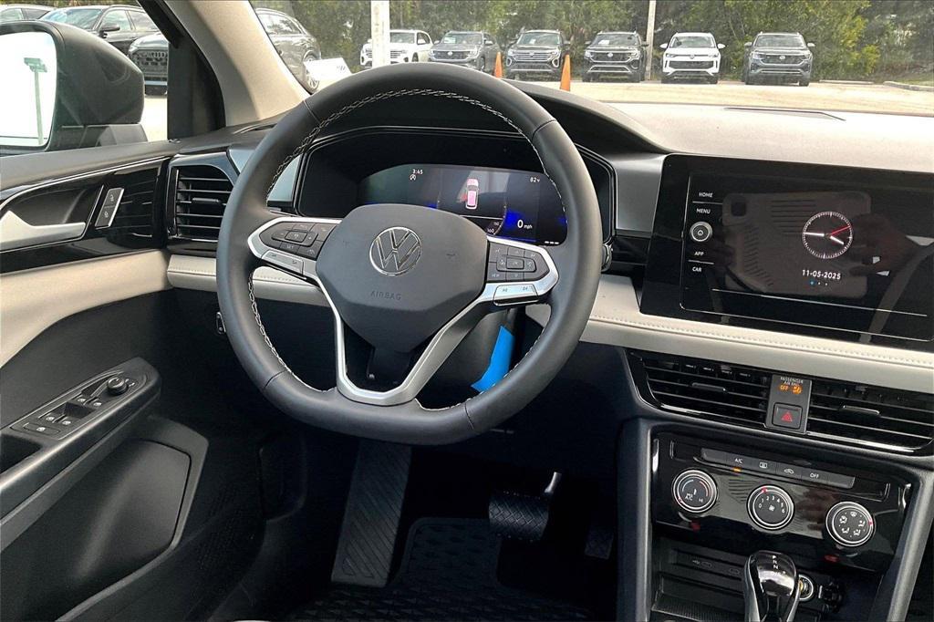 new 2025 Volkswagen Taos car, priced at $24,080