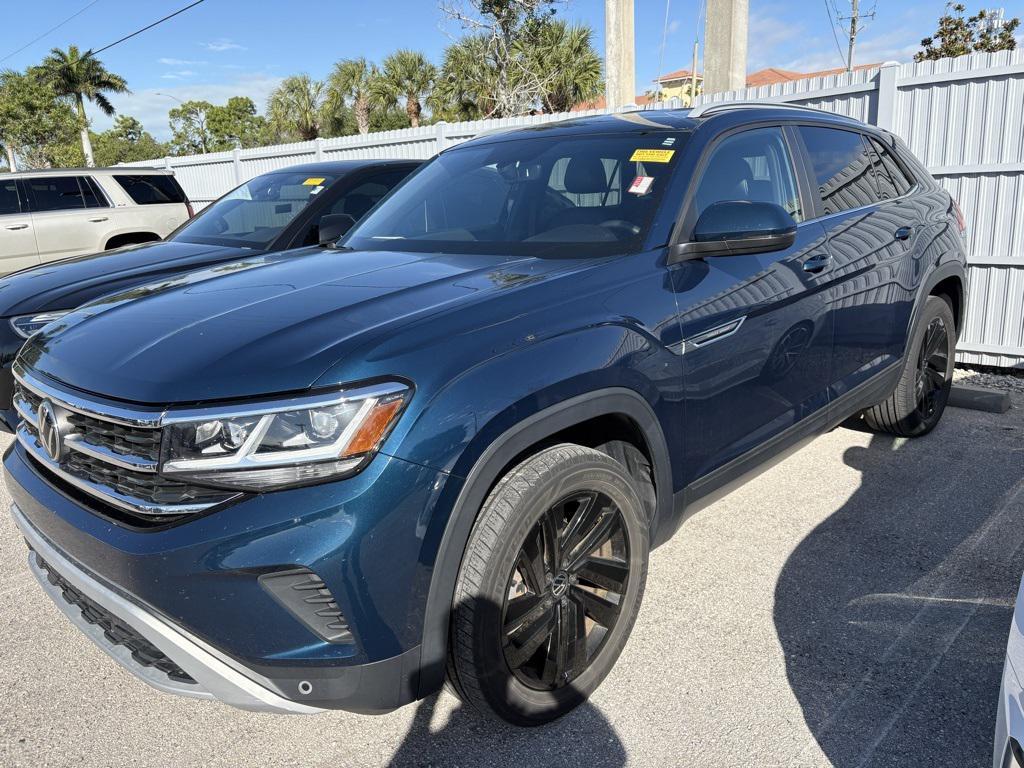 used 2022 Volkswagen Atlas Cross Sport car, priced at $24,998