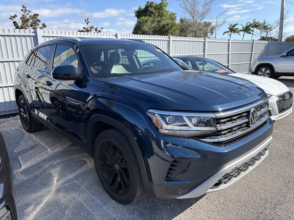 used 2022 Volkswagen Atlas Cross Sport car, priced at $24,998