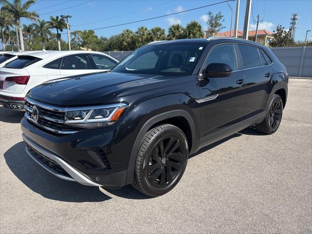 used 2022 Volkswagen Atlas Cross Sport car, priced at $26,980