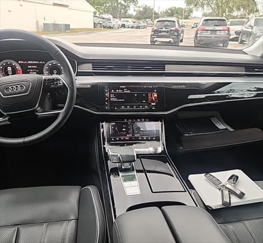 used 2021 Audi A8 car, priced at $55,220