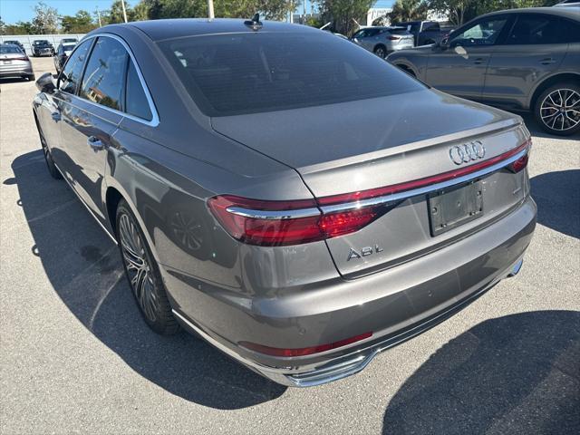 used 2021 Audi A8 car, priced at $55,220