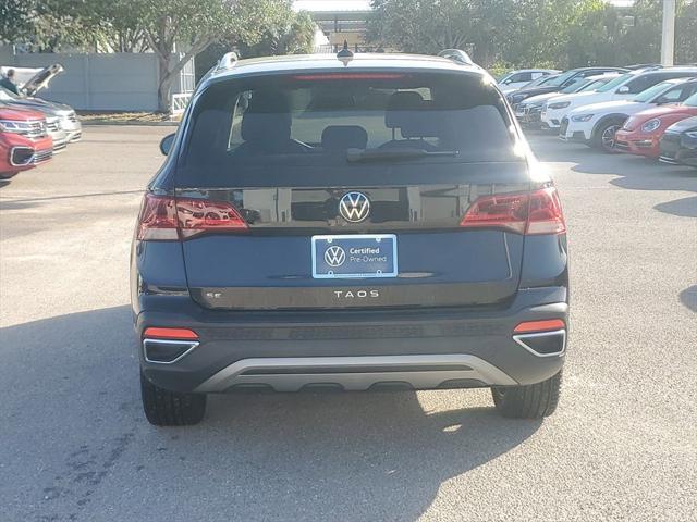 used 2022 Volkswagen Taos car, priced at $21,650