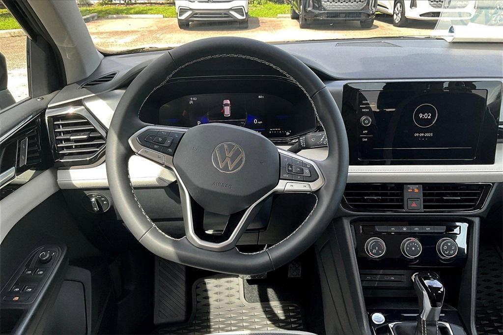 new 2025 Volkswagen Taos car, priced at $26,153