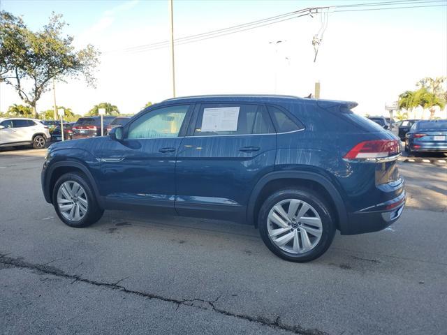 used 2021 Volkswagen Atlas Cross Sport car, priced at $25,450