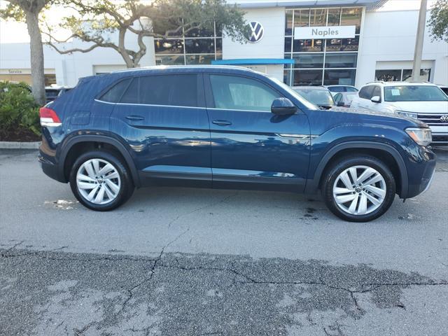 used 2021 Volkswagen Atlas Cross Sport car, priced at $25,450