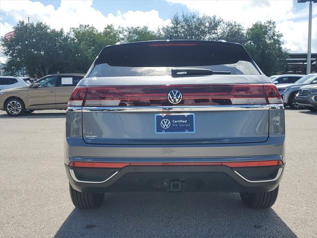 used 2025 Volkswagen Atlas Cross Sport car, priced at $37,450