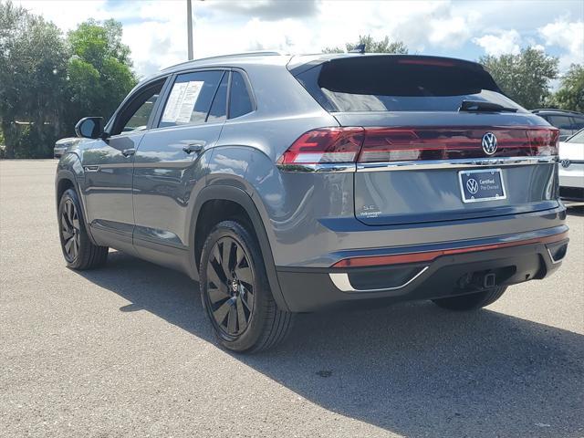 used 2025 Volkswagen Atlas Cross Sport car, priced at $37,450