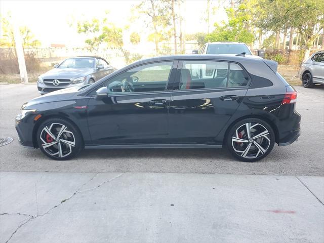 used 2024 Volkswagen Golf GTI car, priced at $33,220